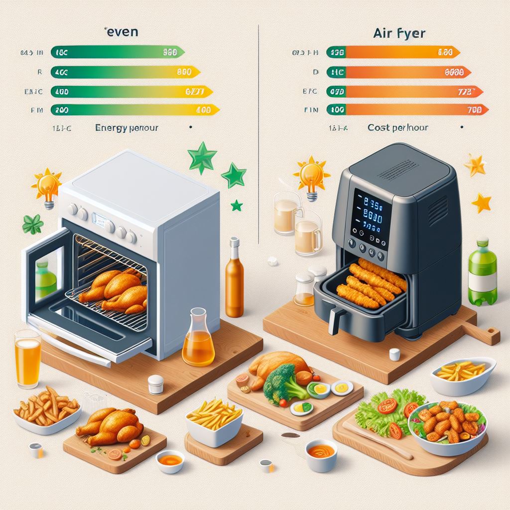 ¿Qué consume más, el horno o la Air Fryer?